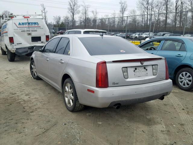 1G6DW677650118361 - 2005 CADILLAC STS SILVER photo 3