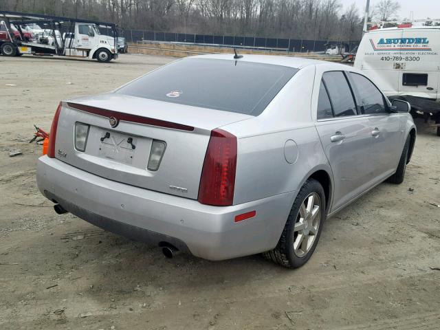 1G6DW677650118361 - 2005 CADILLAC STS SILVER photo 4