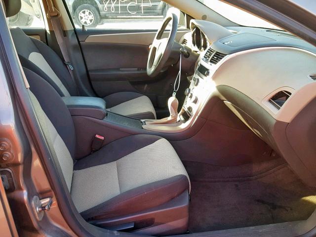 1G1ZB5EB7AF112214 - 2010 CHEVROLET MALIBU LS TAN photo 5