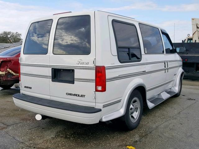 1GBDM19W5YB170099 - 2000 CHEVROLET ASTRO WHITE photo 4