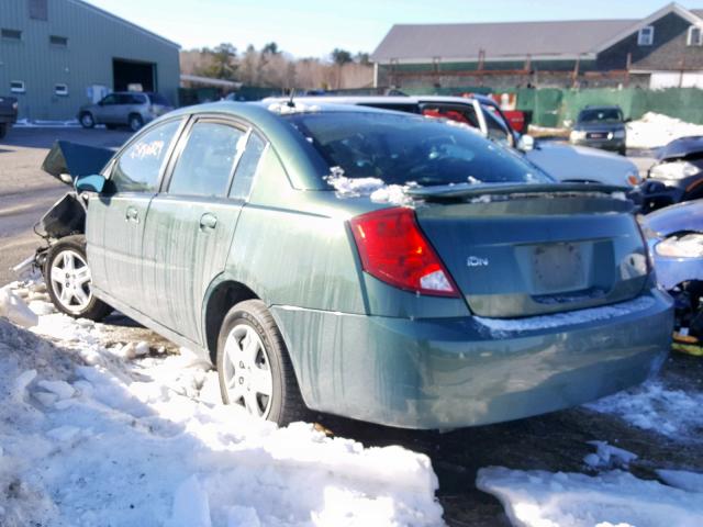 1G8AJ55F77Z155107 - 2007 SATURN ION LEVEL GREEN photo 3