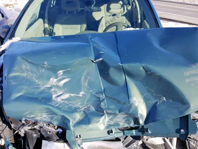 1G8AJ55F77Z155107 - 2007 SATURN ION LEVEL GREEN photo 7