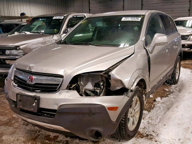 3GSCL33P48S661473 - 2008 SATURN VUE XE SILVER photo 2