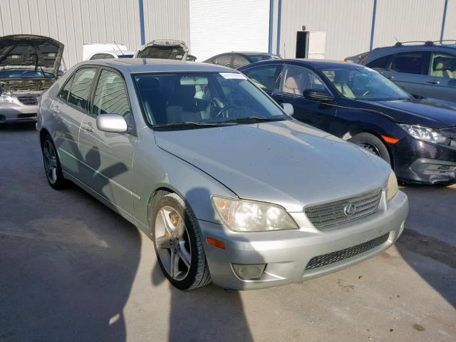 JTHBD182410033396 - 2001 LEXUS IS 300 SILVER photo 1