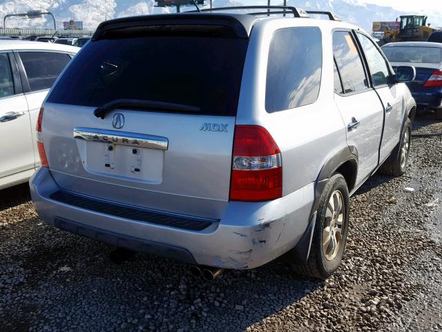 2HNYD18623H535136 - 2003 ACURA MDX TOURIN SILVER photo 4