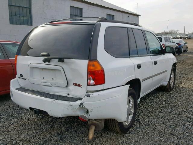 1GKDT13S682195070 - 2008 GMC ENVOY WHITE photo 4