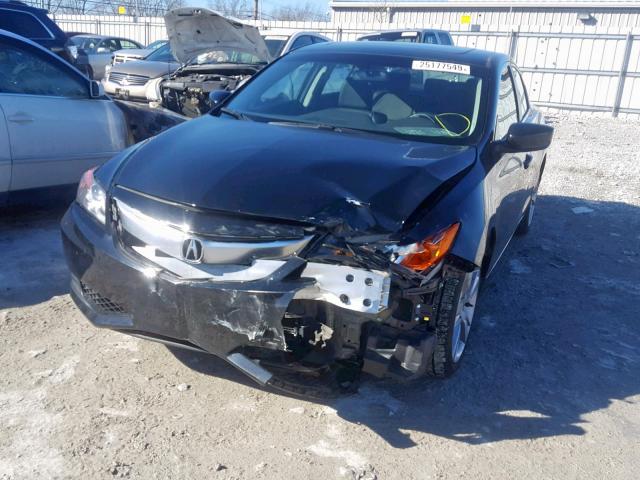 19VDE1F3XEE010519 - 2014 ACURA ILX 20 BLACK photo 2