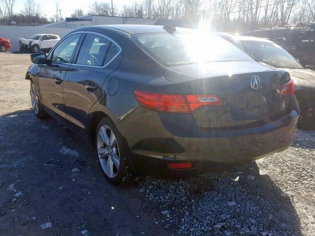 19VDE1F3XEE010519 - 2014 ACURA ILX 20 BLACK photo 3