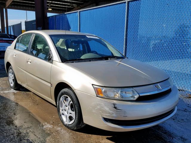 1G8AJ52F24Z125416 - 2004 SATURN ION LEVEL GOLD photo 1