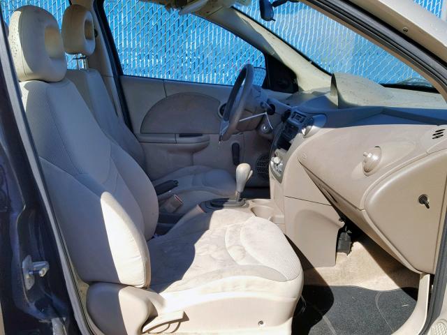 1G8AJ52F24Z125416 - 2004 SATURN ION LEVEL GOLD photo 5