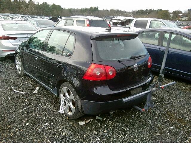 WVWHV71K78W245058 - 2008 VOLKSWAGEN GTI BLACK photo 3