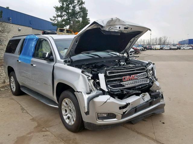 1GKS2GKCXJR160827 - 2018 GMC YUKON XL K SILVER photo 1