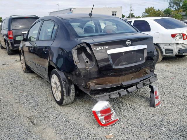 3N1AB6AP7AL665658 - 2010 NISSAN SENTRA 2.0 BLACK photo 3