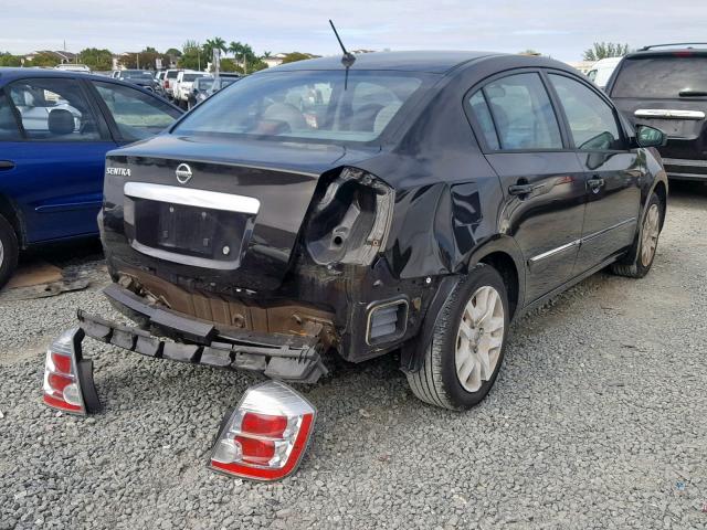 3N1AB6AP7AL665658 - 2010 NISSAN SENTRA 2.0 BLACK photo 4