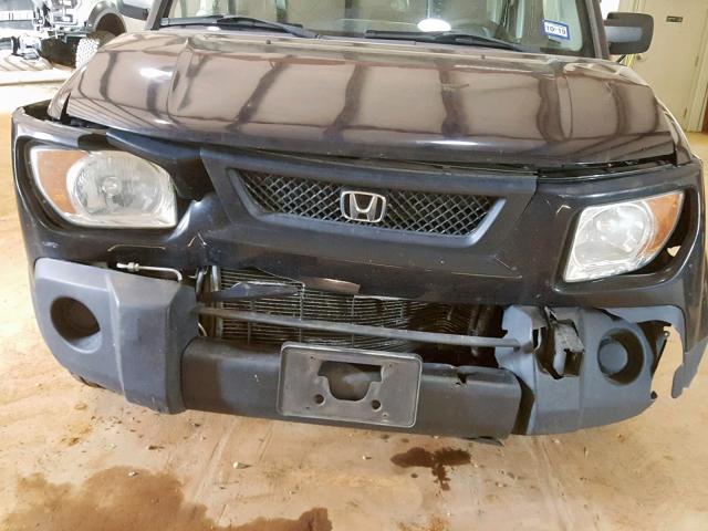 5J6YH28746L017457 - 2006 HONDA ELEMENT EX BLACK photo 9