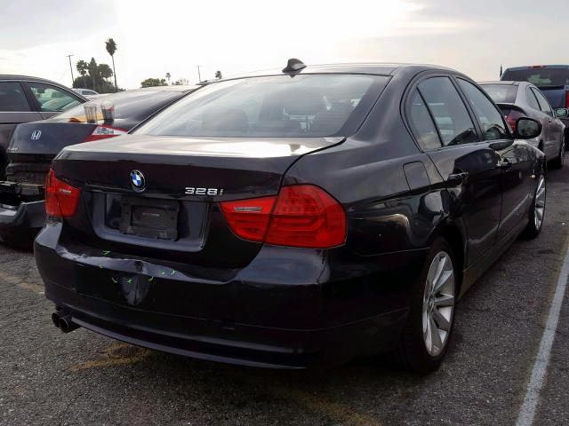 WBAPH5G53BNM83122 - 2011 BMW 328 I SULE BLACK photo 4