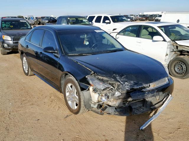 2G1WB5E38E1137843 - 2014 CHEVROLET IMPALA LIM BLACK photo 1