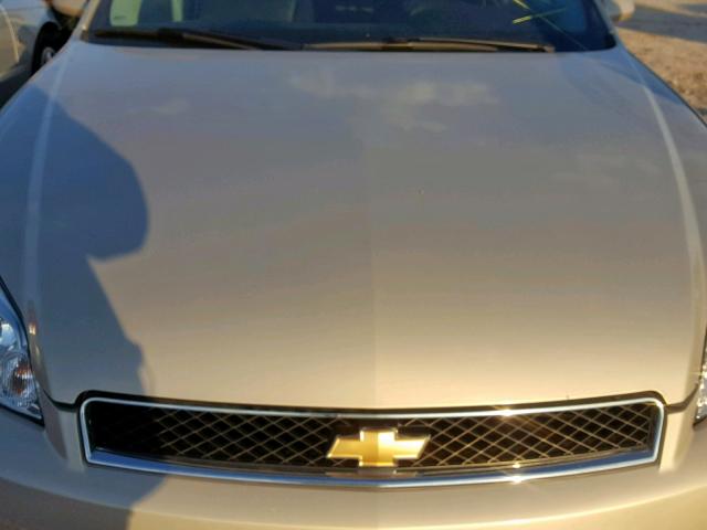 2G1WC5E31C1216460 - 2012 CHEVROLET IMPALA LTZ GOLD photo 7