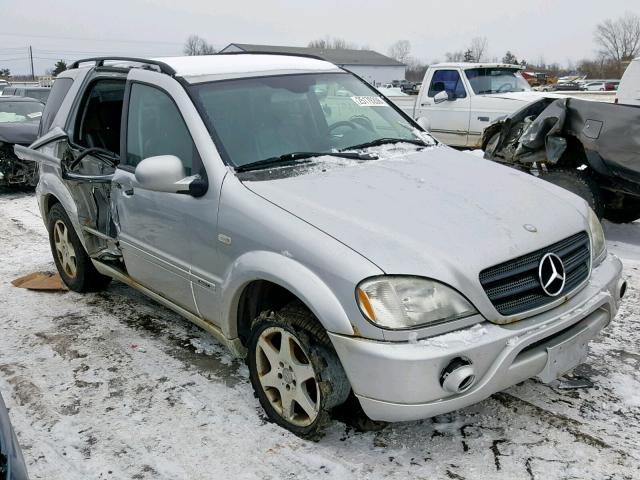 4JGAB54E01A238388 - 2001 MERCEDES-BENZ ML 320 WHITE photo 1