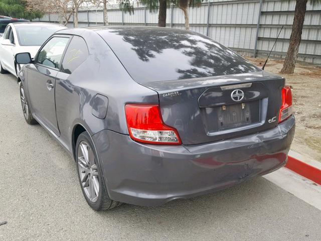 JTKJF5C72B3001234 - 2011 TOYOTA SCION TC გრაფიტი ფოტო 3