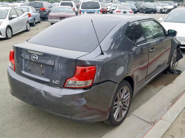 JTKJF5C72B3001234 - 2011 TOYOTA SCION TC გრაფიტი ფოტო 4