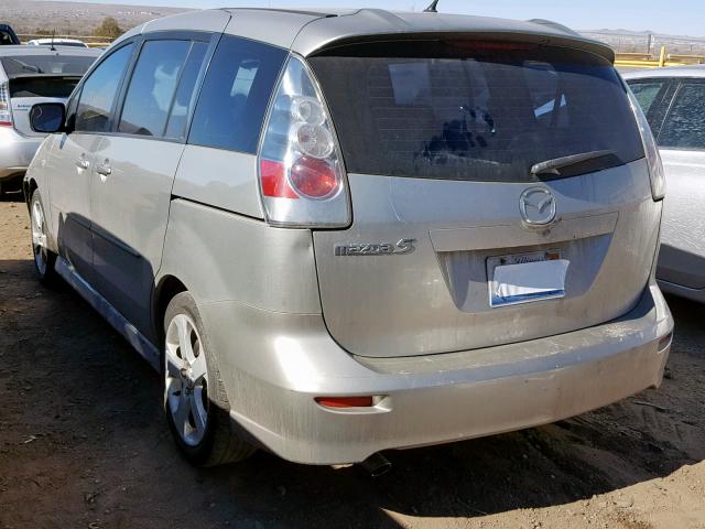 JM1CR293160122970 - 2006 MAZDA 5 GRAY photo 3