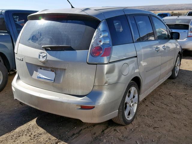 JM1CR293160122970 - 2006 MAZDA 5 GRAY photo 4