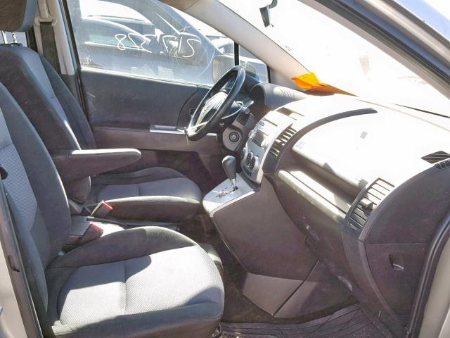 JM1CR293160122970 - 2006 MAZDA 5 GRAY photo 5