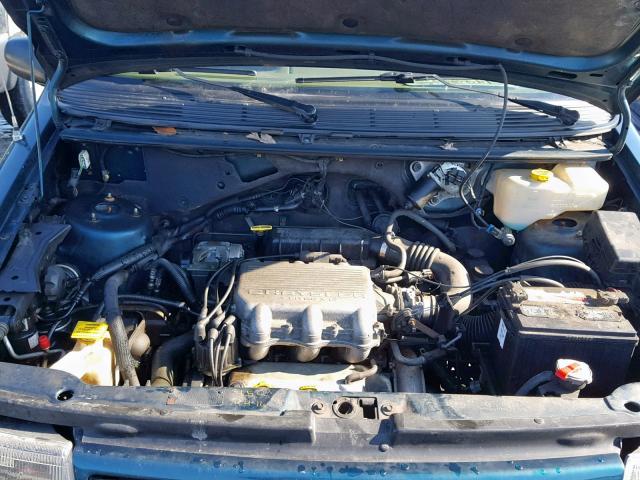 2B4GH2534SR162239 - 1995 DODGE CARAVAN GREEN photo 7