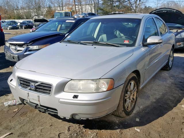 YV1RH592572608509 - 2007 VOLVO S60 2.5T GRAY photo 2