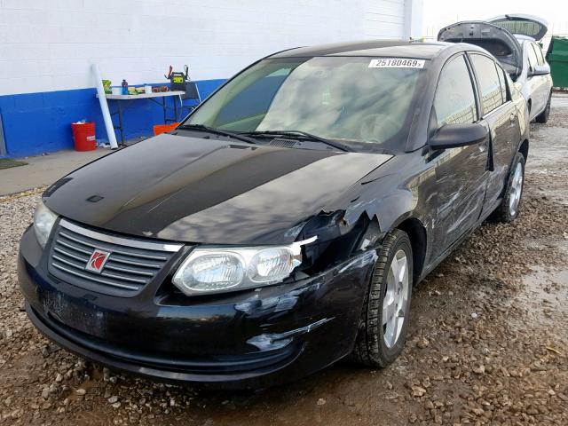 1G8AJ55F86Z179947 - 2006 SATURN ION LEVEL BLACK photo 2