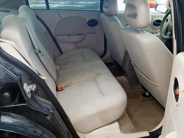1G8AJ55F86Z179947 - 2006 SATURN ION LEVEL BLACK photo 6