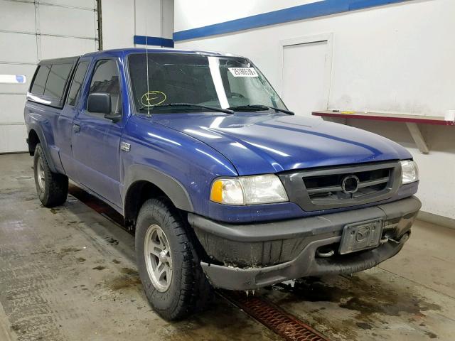 4F4ZR17E74TM05224 - 2004 MAZDA B4000 CAB BLUE photo 1