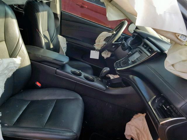 4T1BK1EB9GU211196 - 2016 TOYOTA AVALON XLE SILVER photo 5