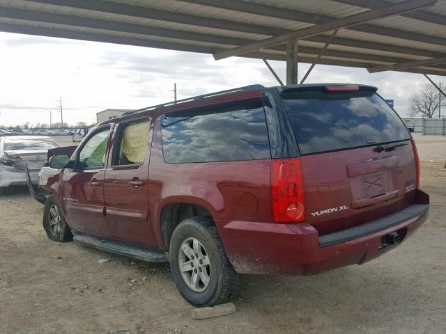 1GKFC16J98J111499 - 2008 GMC YUKON XL C MAROON photo 3