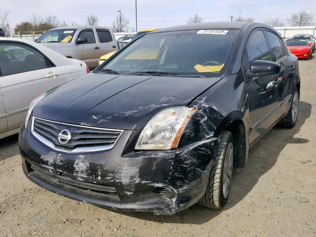 3N1AB6AP2BL678514 - 2011 NISSAN SENTRA 2.0 BLACK photo 2