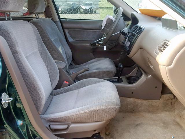 2HGEJ6616XH539719 - 1999 HONDA CIVIC BASE 绿色 照片 5