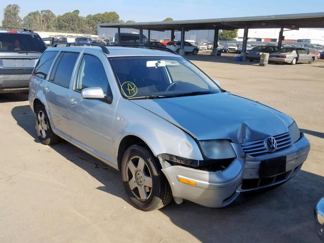 WVWSK61J62W617738 - 2002 VOLKSWAGEN JETTA GLS SILVER photo 1