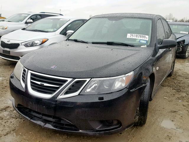 YS3FB49Y281154972 - 2008 SAAB 9-3 2.0T BLACK photo 2