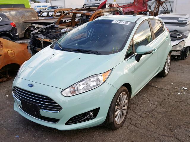 3FADP4FJXHM168439 - 2017 FORD FIESTA TIT TEAL photo 2