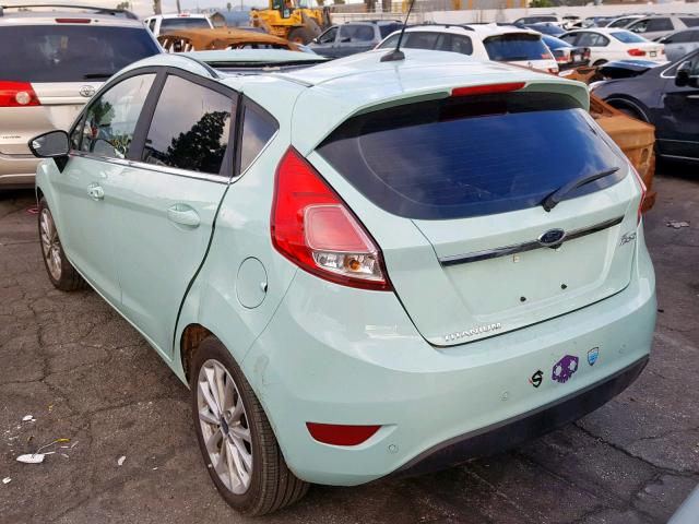 3FADP4FJXHM168439 - 2017 FORD FIESTA TIT TEAL photo 3