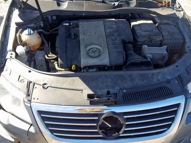 WVWAK73C98P041758 - 2008 VOLKSWAGEN PASSAT KOM CHARCOAL photo 7