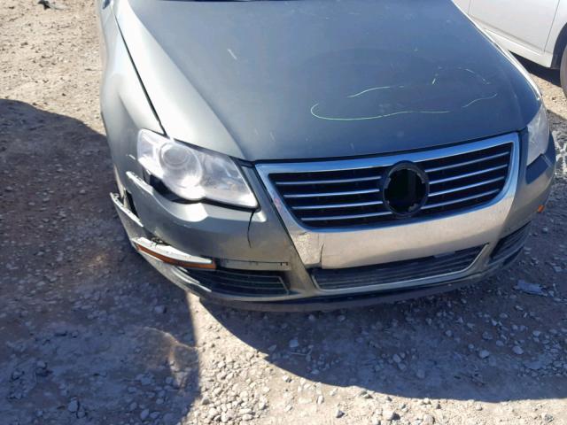 WVWAK73C98P041758 - 2008 VOLKSWAGEN PASSAT KOM CHARCOAL photo 9