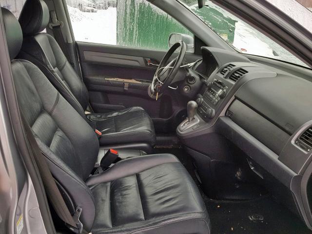 JHLRE48787C003967 - 2007 HONDA CR-V EXL SILVER photo 5