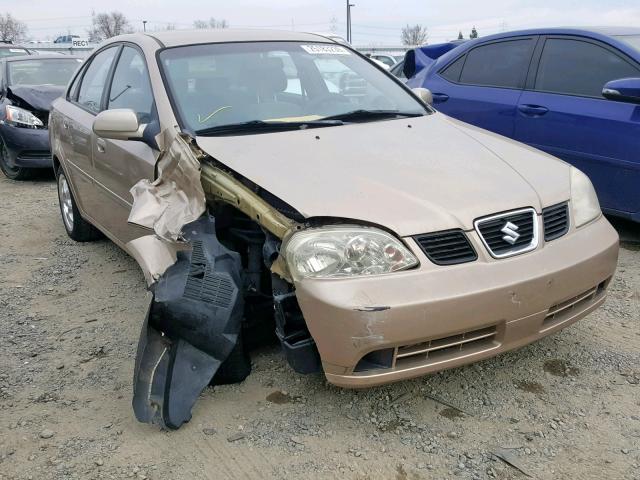 KL5JD56Z45K095417 - 2005 SUZUKI FORENZA S GOLD photo 1