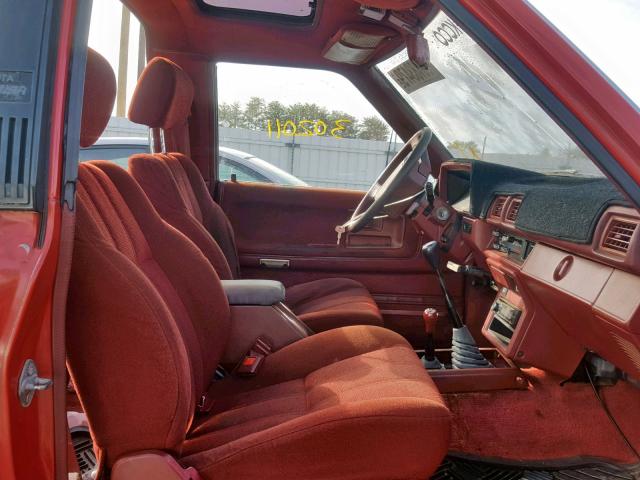 JT3VN66W8K0030165 - 1989 TOYOTA 4RUNNER VN RED photo 5