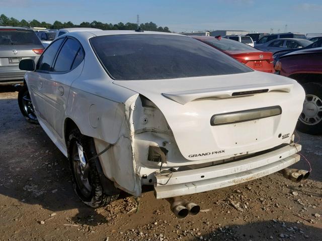2G2WR524441114479 - 2004 PONTIAC GRAND PRIX WHITE photo 3