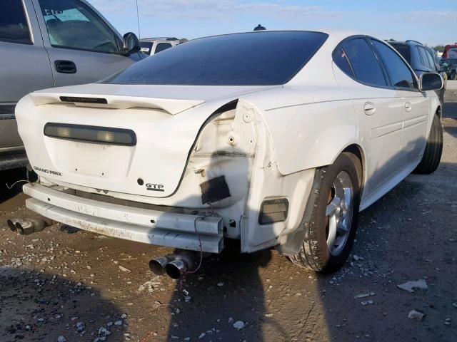 2G2WR524441114479 - 2004 PONTIAC GRAND PRIX WHITE photo 4