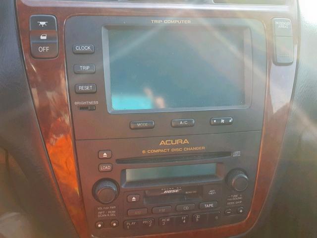 2HNYD18613H543728 - 2003 ACURA MDX TOURIN BLACK photo 9