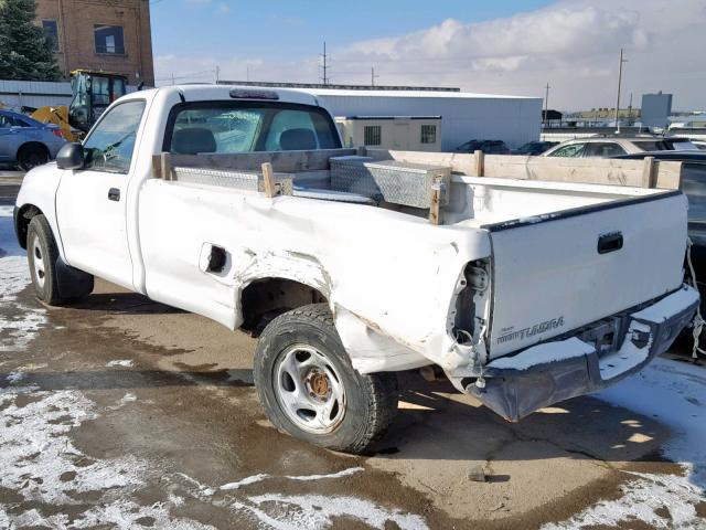 5TBJN32163S357237 - 2003 TOYOTA TUNDRA WHITE photo 3